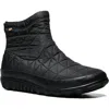 Bogs Snowday Ii Short 72696-001 Womens Us 10 Black Waterproof Snow Boots Zpo3453 In Black