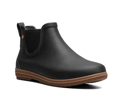 Bogs Sweetpea Chelsea Rain Boot In Black
