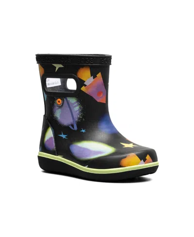 Bogs Toddler And Little Girls Skipper Ii Boot In Black Multi