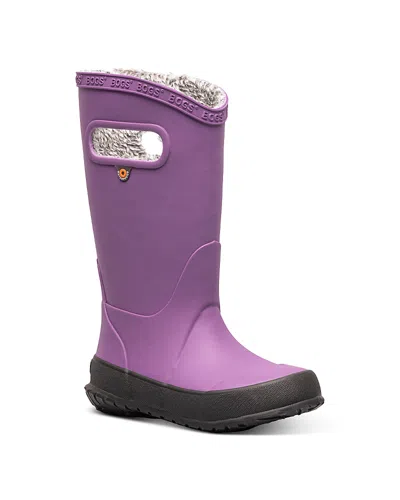 BOGS UNISEX PLUSH RAIN BOOTS - TODDLER, LITTLE KID, BIG KID