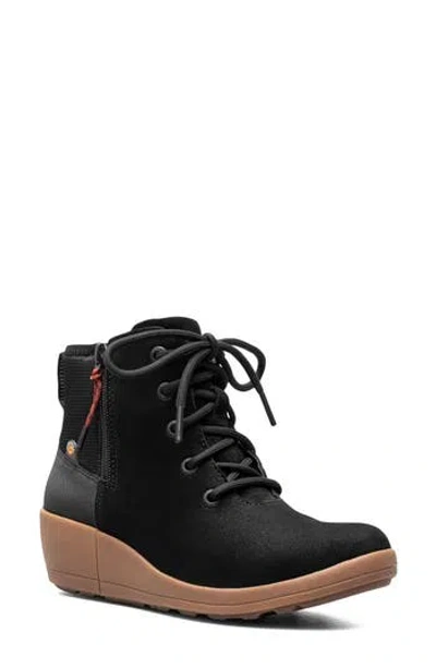 Bogs Vista Rugged Waterproof Leather Boot In Animal Print