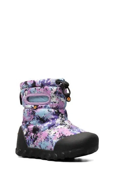 Bogs Waterproof Snow Boot In Purple Multi