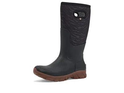 Bogs Whiteout Ii Tiger Women's Rain Boots Black: 9 M, Rubber
