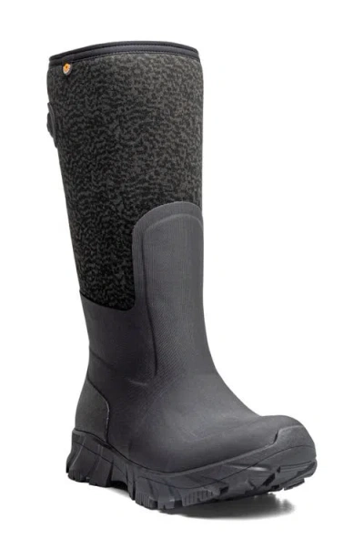 Bogs Whiteout Ii Waterproof Boot In Black