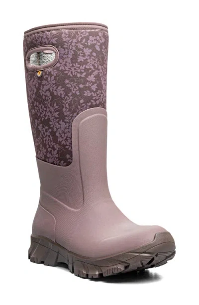 Bogs Whiteout Ii Waterproof Boot In Purple