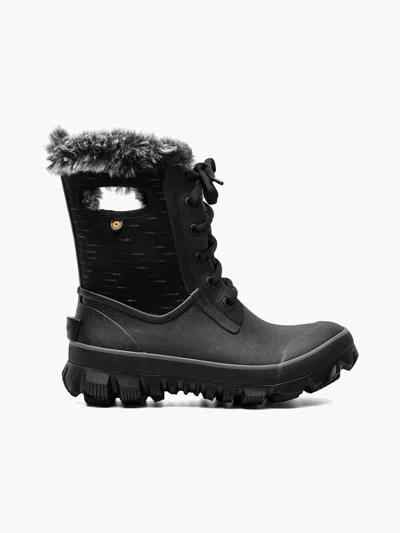 Bogs Women's Arcata Dash Waterproof Winter Boots In Black