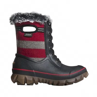 Bogs Women's Arcata Winter Boots In Red Multi
