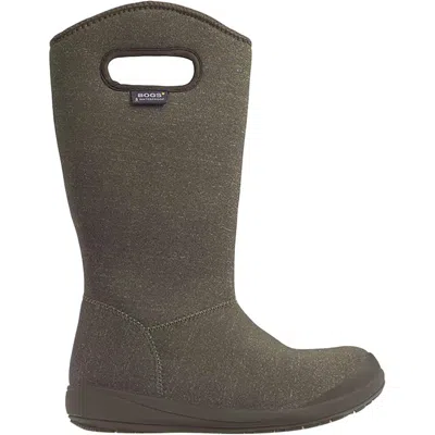 Bogs Women's Charlie Melange Boot In Dark Green