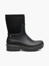 Bogs Hazel Mid Zip Snow Boot In Black