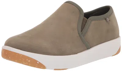Bogs Women's Kicker Slip-on Leather Shoes - Loden In Green