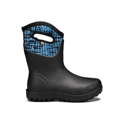 Bogs Women's Neo Classic Boots In Tie-dye Blue In Multi