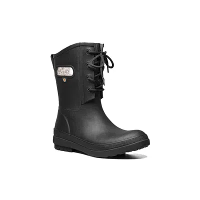 Bogs Women's Plush Lined Amanda Boots In Black
