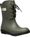Bogs Women's Plush Lined Amanda Boots In Dark Green
