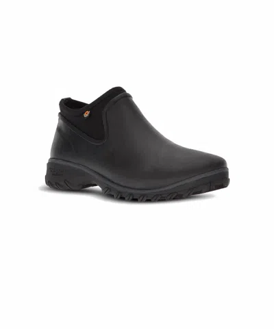 Bogs Women's Sauvie Chelsea Waterproof Slip On Boots In Black
