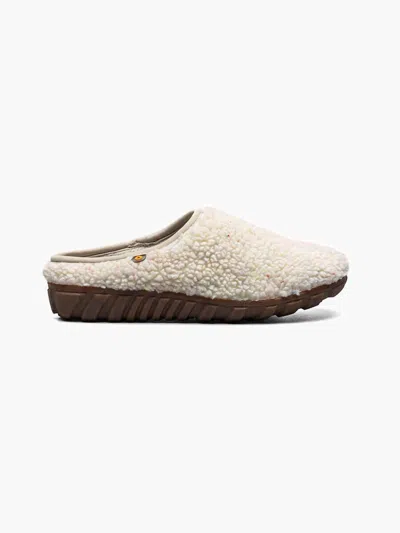 Bogs Women's Snowday Ii Slipper In Oatmeal In Neutral