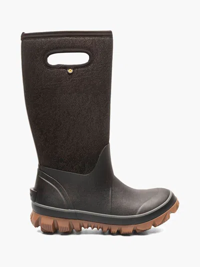 Bogs Women's Whiteout Faded Winter Boots In Black In Brown