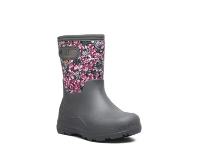 Bogs York Rain Boot Kids' In Grey