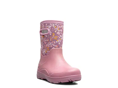 Bogs York Seamless Rain Boot Kids' In Pink