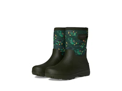 Bogs York Seamless - Tractors (toddler/little Kid/big Kid) Kids Shoes Dark Green : 7 Big Kid M, Rubber