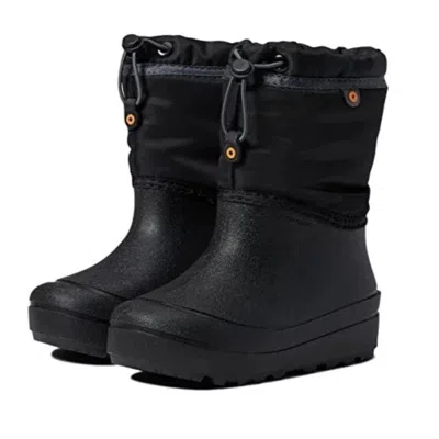 Bogs Kids' Youth  Snow Shell Black Fleece Lined Waterproof Winter Boots Rhs766