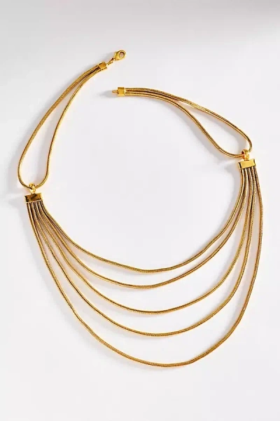 Boheme By Vero Ameena Layered Necklace In Gold