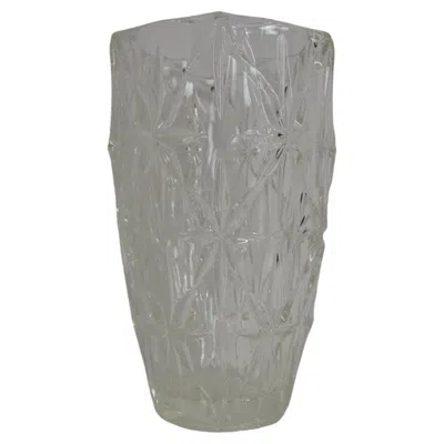 Pre-owned Bohemia Mid-century Vase, , 1950's In Transparent