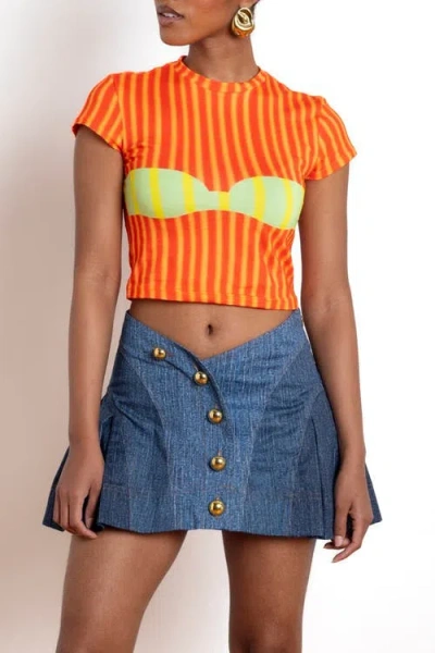 Bohn Jsell Sundaze Crop In Orange