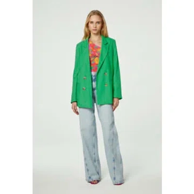 Boho Beach Fest Fabienne Chapot Roger Blazer In Green