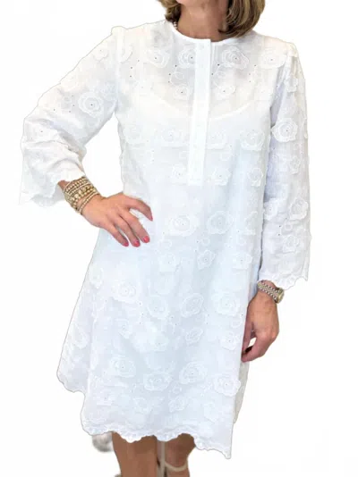 Boho Chic Cami Lace Dress In White
