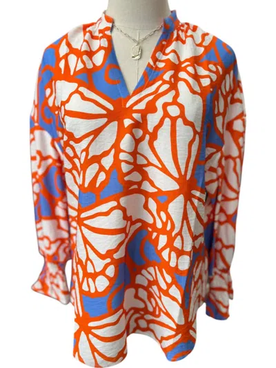 Boho Chic Nothing At All Top In Orange