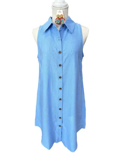 Boho Chic Women's Color Me Pretty Dress In Blue