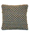 Boho Living Jada Jute Decorative Pillow, 18" X 18" In Purple