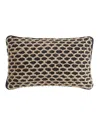 Boho Living Jada Jute Decorative Pillow, 12" X 20" In Black
