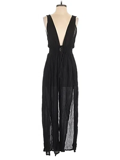 Boho Me Jumpsuit In Black