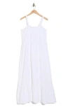 Boho Me Smocked Tiered Cotton Maxi Sundress