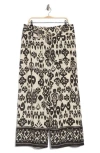 Boho Me Smocked Wide Leg Pants In Black