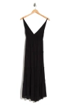 Boho Me Tiered Maxi Dress In Black