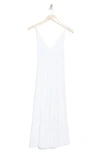 Boho Me Tiered Maxi Dress In White