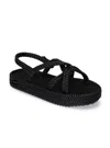 Bohonomad - Bora Bora Platform Black Bo.0011 In Black
