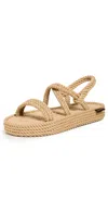 Bohonomad Bahamas Platform Sandals Beige In Beige