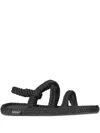 Bohonomad Rope Sandals In Black