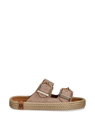 Bohonomad Buckle-fastening Rope-detail Espadrilles In Neutral