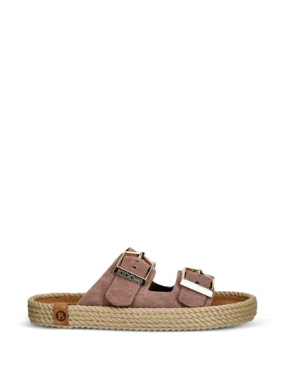 Bohonomad Buckle-fastening Rope-trimmed Espadrilles In Brown
