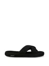 Bohonomad Rope Crossover-strap Espadrilles In Black