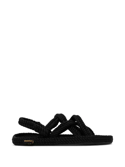 Bohonomad Rope-detail Sandals In Animal Print