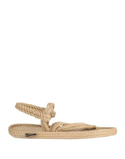 Bohonomad Woman Espadrilles Beige Size 11 Polypropylene