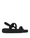 Bohonomad Woman Espadrilles Black Size 11 Polypropylene