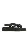 Bohonomad Woman Espadrilles Black Size 9 Textile Fibers In Black