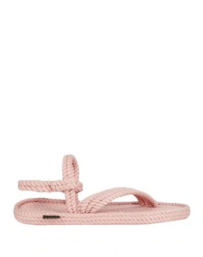 Bohonomad Woman Espadrilles Pink Size 11 Polypropylene