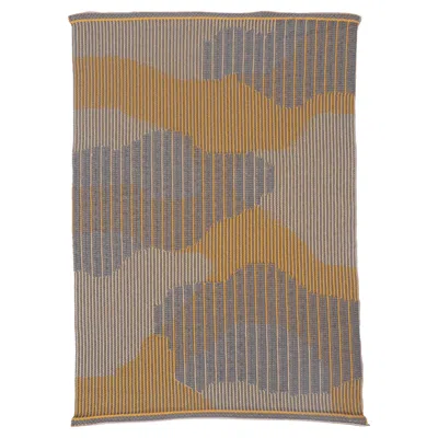Pre-owned Boi Organic Cotton Table Mat In Yellow (set Of 2)